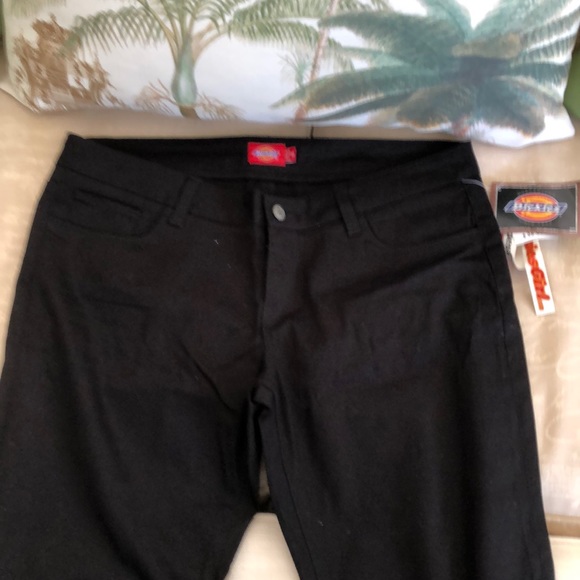 Dickies Girl Stretch Black Pants/ Size: 15 - Picture 4 of 9